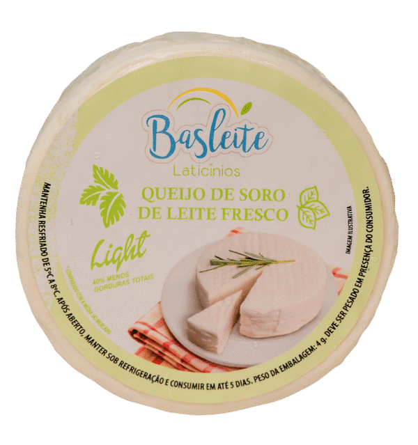 QUEIJO DE SORO DE LEITE FRESCO (LIGHT)